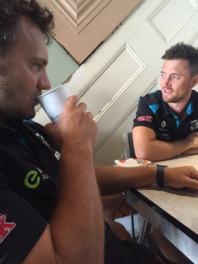 MitchBailey15's tweet photo. Great to have a coffee with this legend, friend, work colleague, mentor and coffee connoisseur @StuGaham https://t.co/LajjFcnpJP