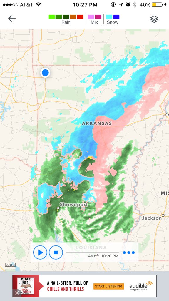 Winter weather hates Rogers