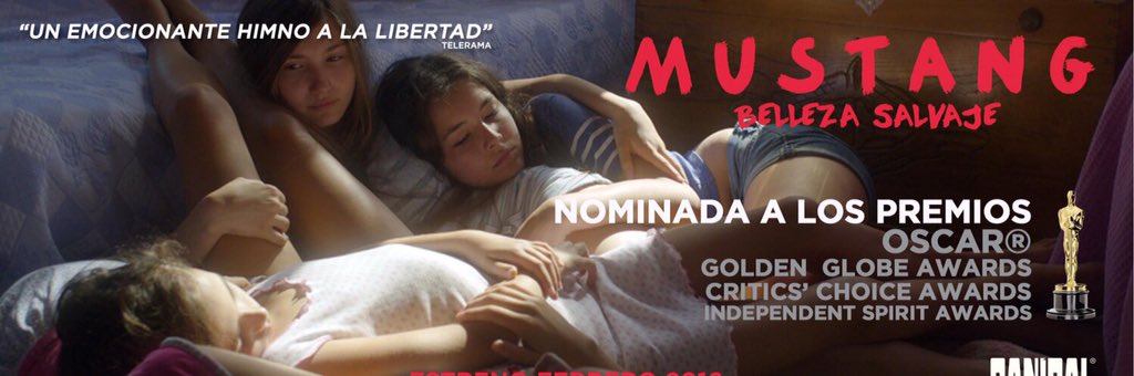 cineCANIBAL's tweet photo. Mustang Belleza Salvaje, estreno 5 de febrero en cines. https://t.co/HH0rEAL5Zt