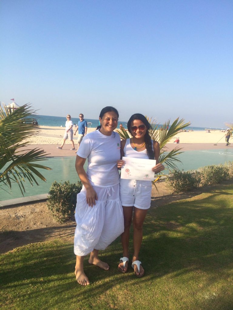MummieOmie's tweet photo. Graduated- Now I can call myself a #YogaTeacher RYT200 #proudmoment https://t.co/CEZkLuloUs