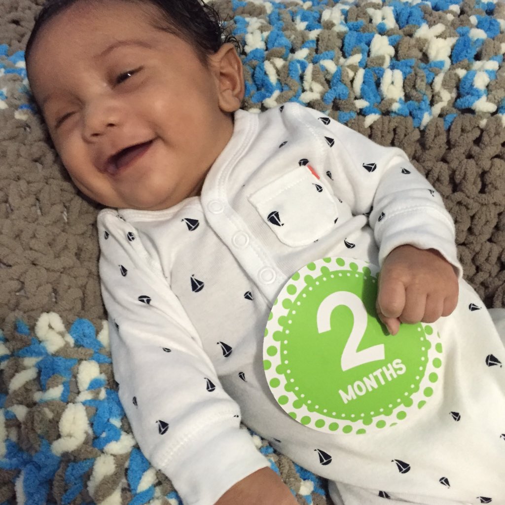 Broadway_228's tweet photo. 2 months for the nephew #princeAV #YoungOG https://t.co/5tYQUjotAS