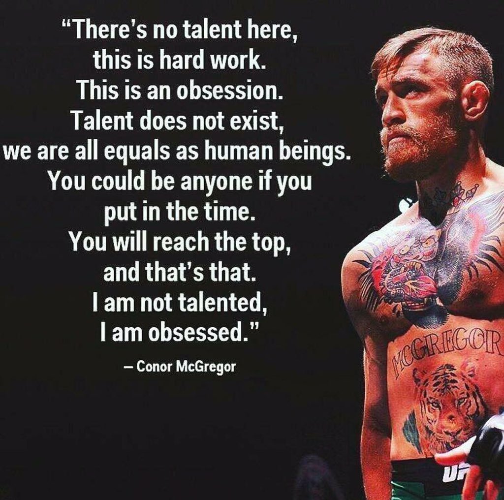 Ufitpro On Twitter: "Work Hard #Conormcgregor #Mcgregor #Ufitpro #Fitness4All #Ufc #Quote #Champ #Hardwork #Obsessed #Obsession #Truth Https://T.co/Qkaybmhjyz" / Twitter
