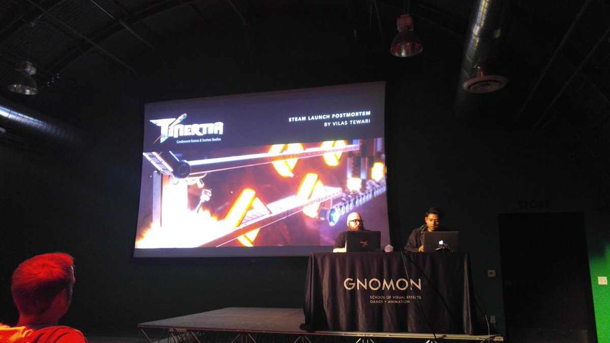 CecilKimLA1's tweet photo. Awesome presentation on Tinertia launch postmortem #tinertia #sectionstudios https://t.co/Vy7GDW1Of6