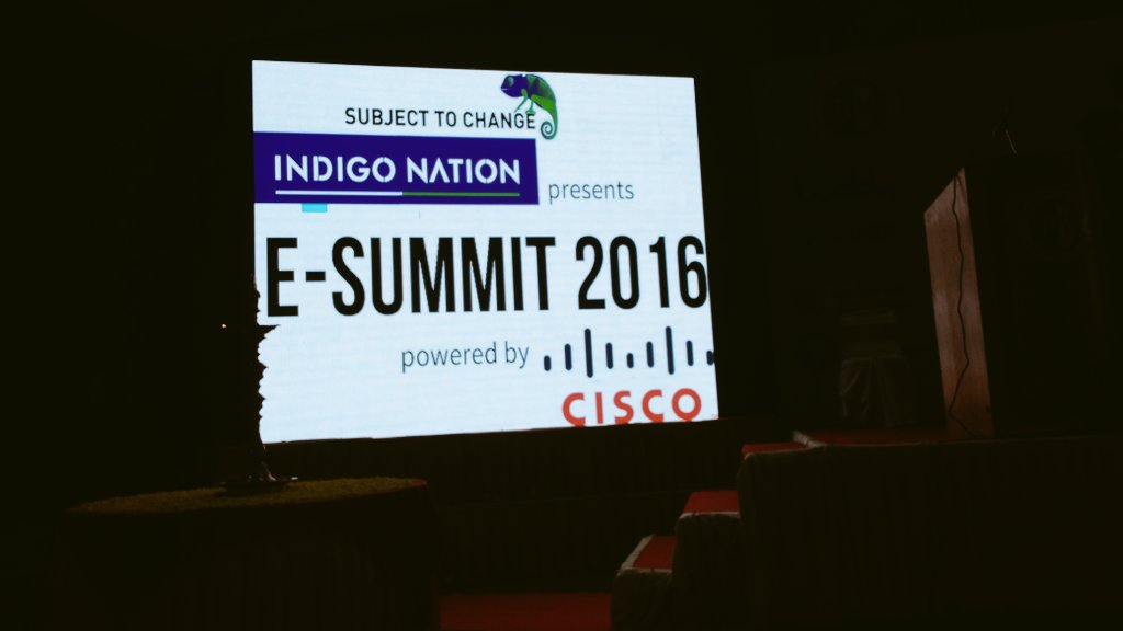 IndigoNation_IN's tweet photo. And it has begun ! #esummit #StartupNation #IndigoNation #StartupIndia @ecell_rvce https://t.co/L4ZcMLXnRf