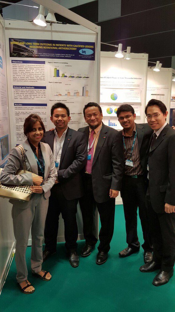 PCRonline's tweet image. RT @alankoay81: Team @IJNDotComDotMy poster display on #rotablator #AsiaPCR #AsiaIntervention #cardiology