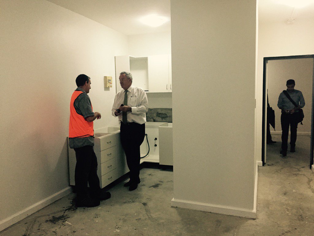 BradHazzard's tweet image. A gr8 Millers Point property being fitted out 4 tenants transferring from heritage properties @facsnsw @mikebairdMP