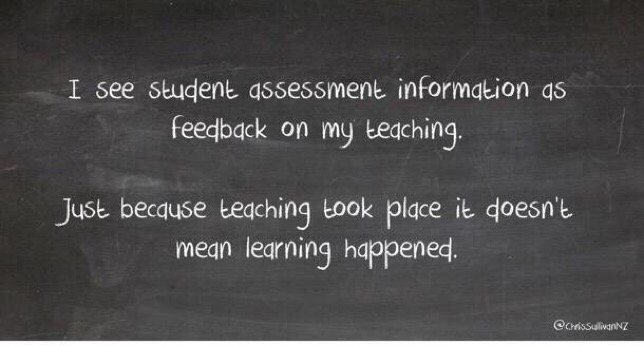 VisibleLearning's tweet photo. Just because teaching took place it doesn't mean learning happened. #VLWorld2016 @osirisedu @CognitionEdu https://t.co/oA6zZNs5X7