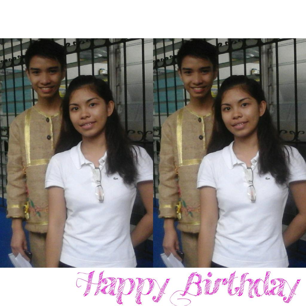 Yourman_09's tweet photo. Happy birthday ate! 🎂🎈😘 https://t.co/gCdDJx2THI