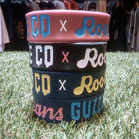 OUT NOW!!
Bracelet "Guzzle Co x Roots Jeans"  IDR 50.000 
Order: Contac or visit <a href="/rootsjeans/">roots jeans</a> store. #LimitedEdition