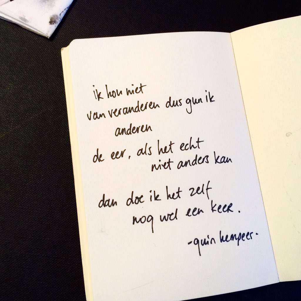 Kindplan's tweet photo. Veranderen? Waarom? #vrijdag #mindfulness #quotes #versjes https://t.co/lqz72xLj94