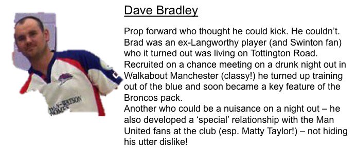 BuryRLAssoc's tweet photo. A flash-back to someone who joined @BuryRL in Year 2... a special 'friend' of @Matttheteach - Dave Bradley! https://t.co/FBJLUIwJYi
