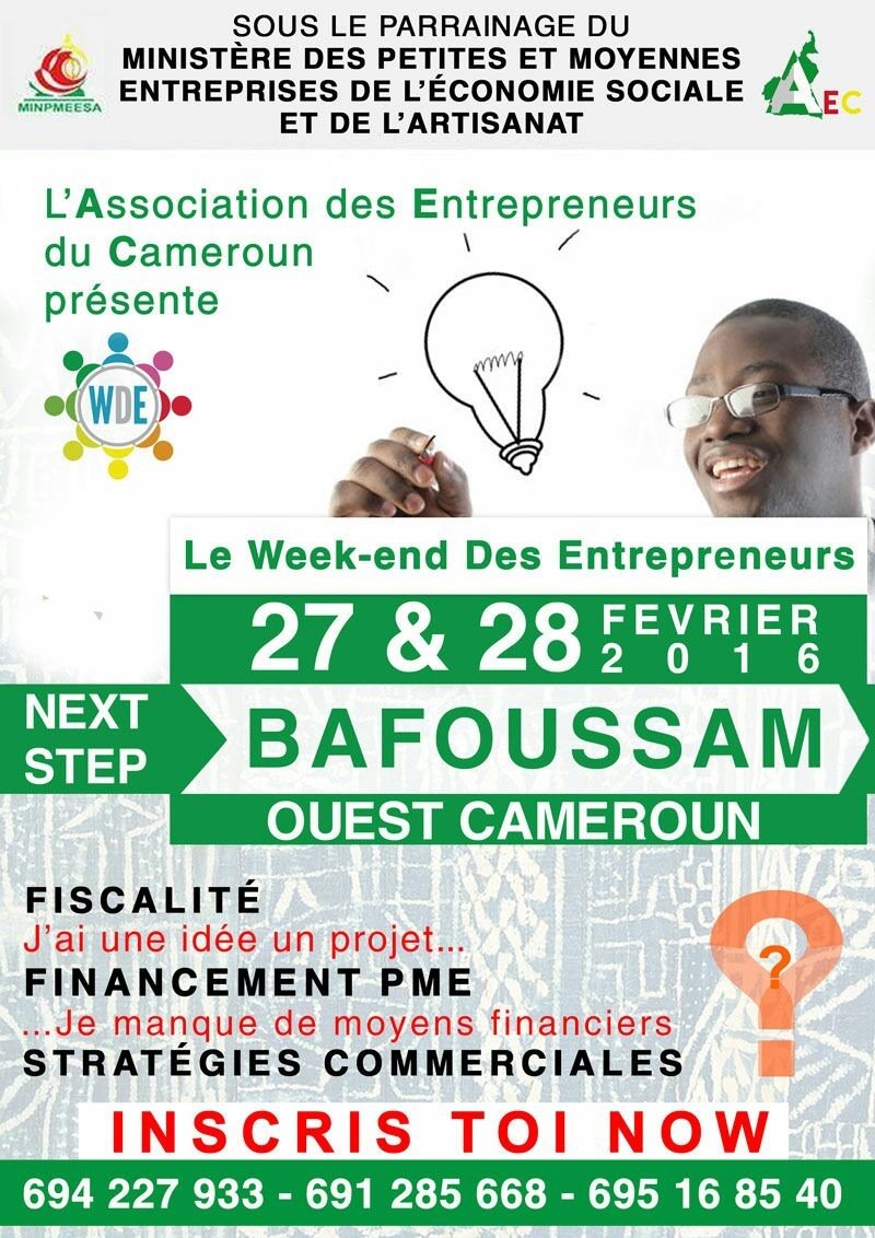 JeanYvesMorio's tweet photo. Allons rencontrer les #entrepreneur de la région de l'Ouest du #Cameroun https://t.co/JsstYhiPVb