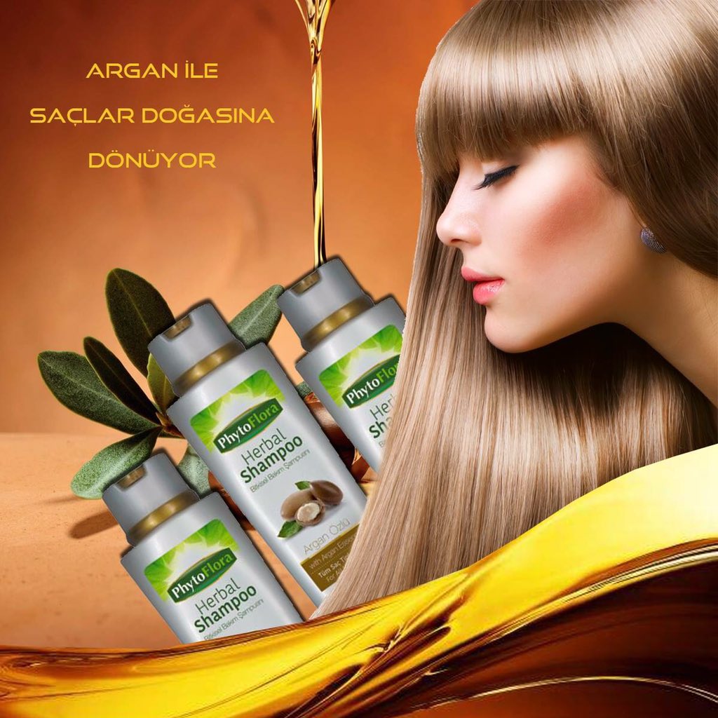 phyto_flora's tweet photo. PhytoFlora Argan Özlü bitkisel şampuanı sayesinde,saçlarınız doğal görünümüne kavuşacak! #phytoflora #bitkisel https://t.co/MuK9kv7dNV