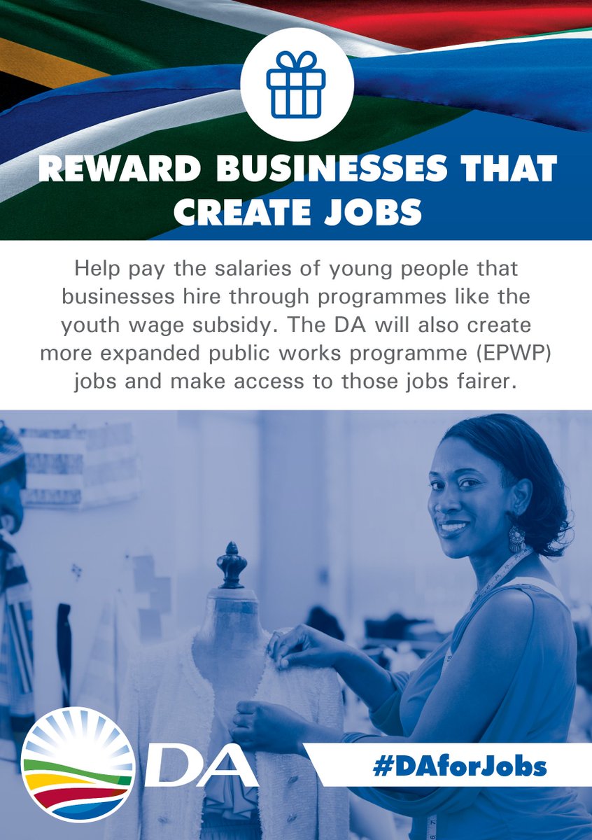Our_DA's tweet photo. Step 4 of our jobs plan:

Reward businesses that create jobs! #DAforJobs

https://t.co/wcJc0HIuHp https://t.co/cGsCOv8YJg
