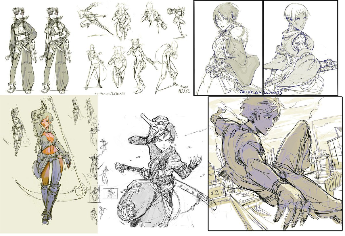 2014 Photoshop sketches 