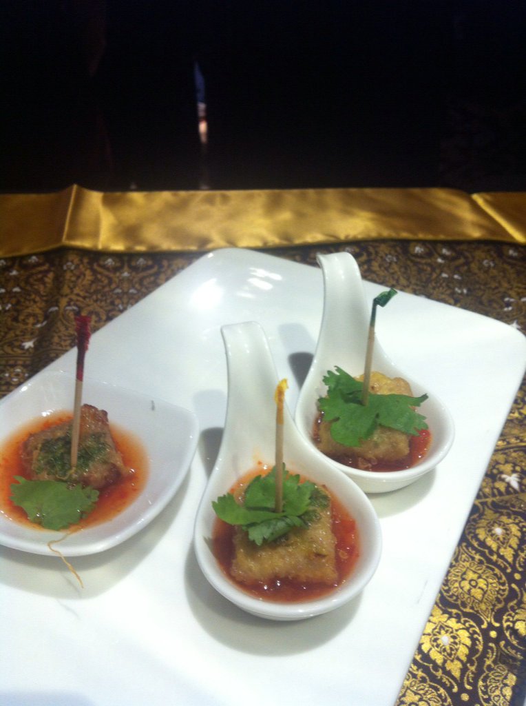 Noi at Royal Hawaiian Shopping Center served up a Thai seafood morsel with sweet chili sauce