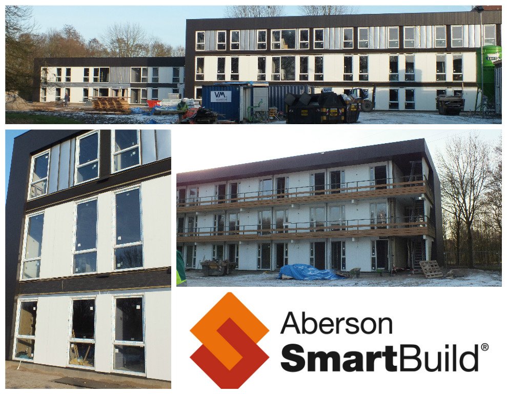 AZC te Zutphen ligt mooi op schema voor oplevering in mei! @VMGeveltechniek @CembritNL