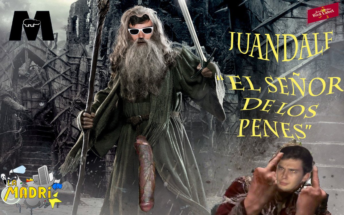 _mendios's tweet photo. @JuanDB_ #EnemigoMendiosero "Juandalf, El Señor de los Penes" proximamente en sus mejores cines https://t.co/Lzw5JRalSP
