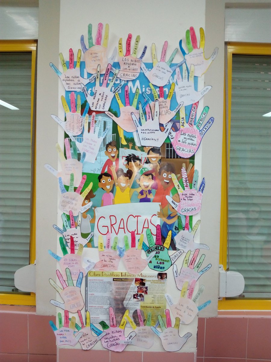 ReligionMrmaria's tweet photo. Trabajando la #InfanciaMisionera clase 1ESO Marmaria 5 dedos agradecidos. @OMP_ES @MisionesCReal @ @ @JXMembrilla https://t.co/OooSoCm7VQ