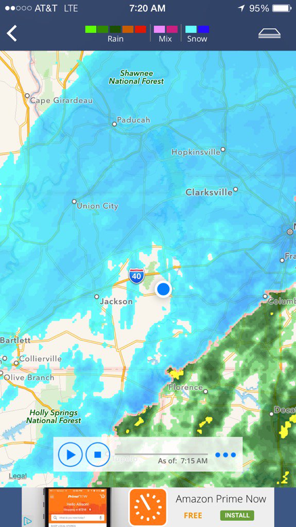 RyneFisher's tweet photo. To anyone that wants to know the kind of luck I have. This picture about sums it up. #snowingeverywhere #butnothere https://t.co/bGQH7Nw1XT