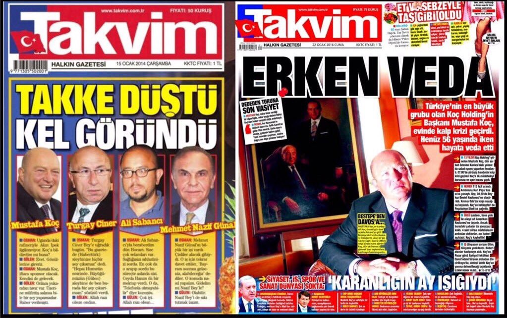 Havuzda haysiyet, okuyucuların da hafıza yok nasıl olsa!
Dün iftira atar, bugün yalarlar