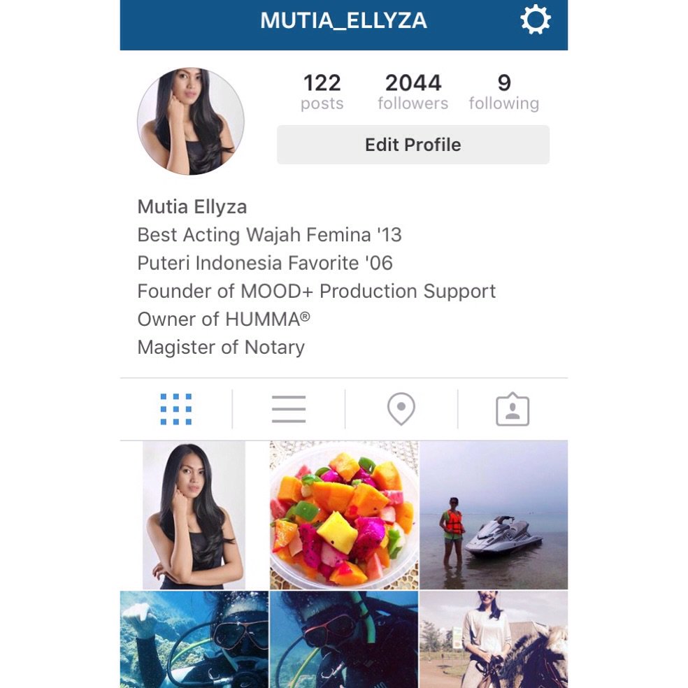 Dear all,
Please follow my new instagram @mutia_ellyza
Thank you. 💋💋