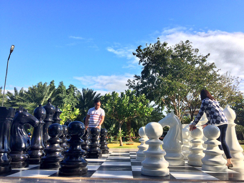 Giant Chess at Resorts