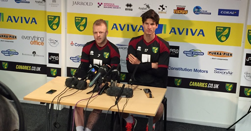 Norwich City FC on Twitter "PRESS CONFERENCE Our two new signings