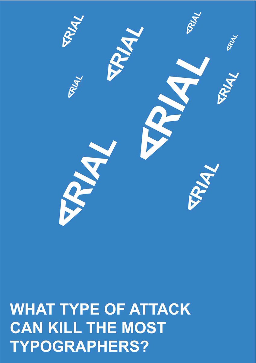 CopyandPress's tweet image. #umorismodagrafici #robadagrafici #arial #typo #font :)