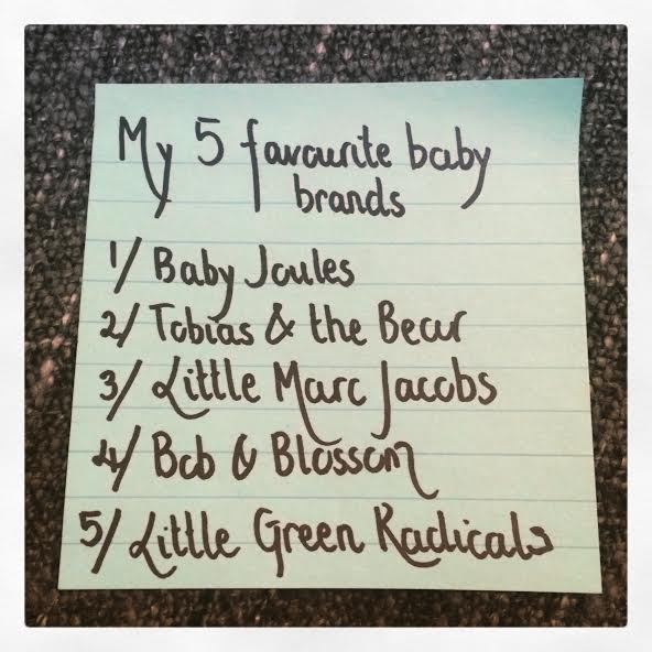 PostItParents's tweet image. Top 5...baby clothing brands inc @joulesclothing @marcjacobs @littlegreenrads #parenthood wp.me/p77xpl-1X