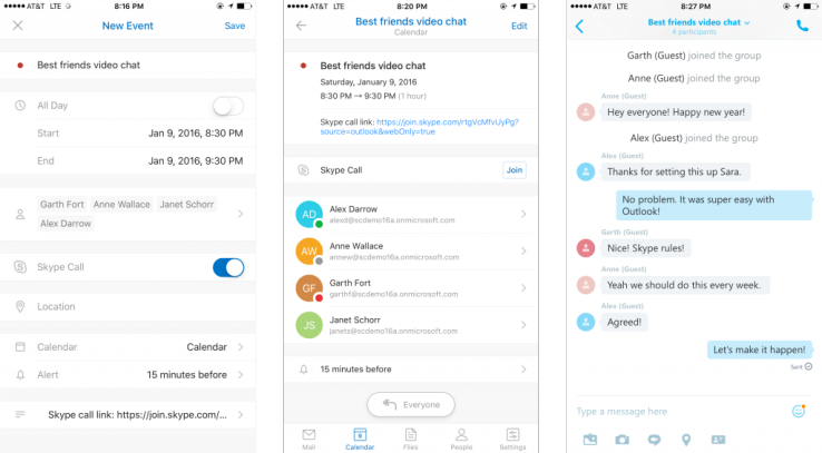 #Outlook's Mobile App Gets Integrated With #Skype For Easier Access To Calls And Meetings socl.io/5P5