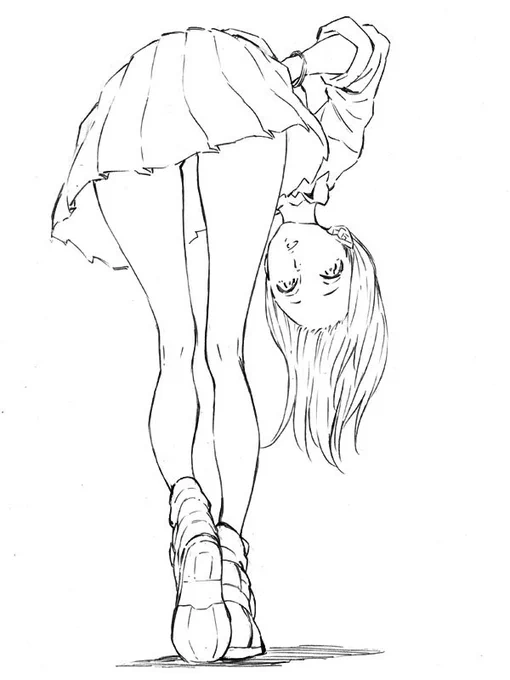 久しぶりに仕事じゃない絵を描けた・・・線画だけど・・・楽しい・・・ 