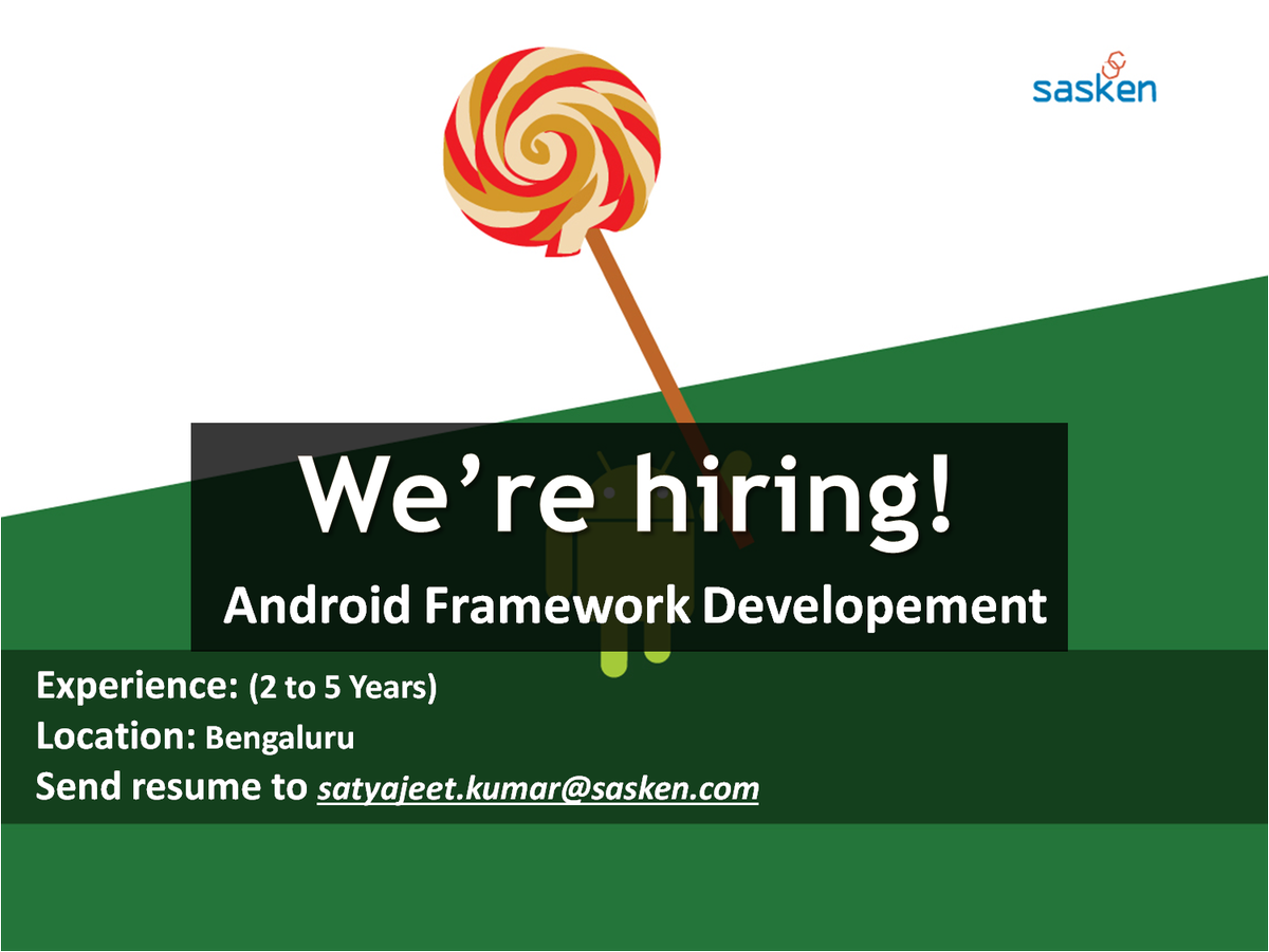 SaskenTech's tweet photo. We are #hiring. #JobOpening #jobs #jobsearch #JobSeekers #recruitment #Job #HR #recruiting #recruit #recruitment #HR https://t.co/WBcT7ji1i8