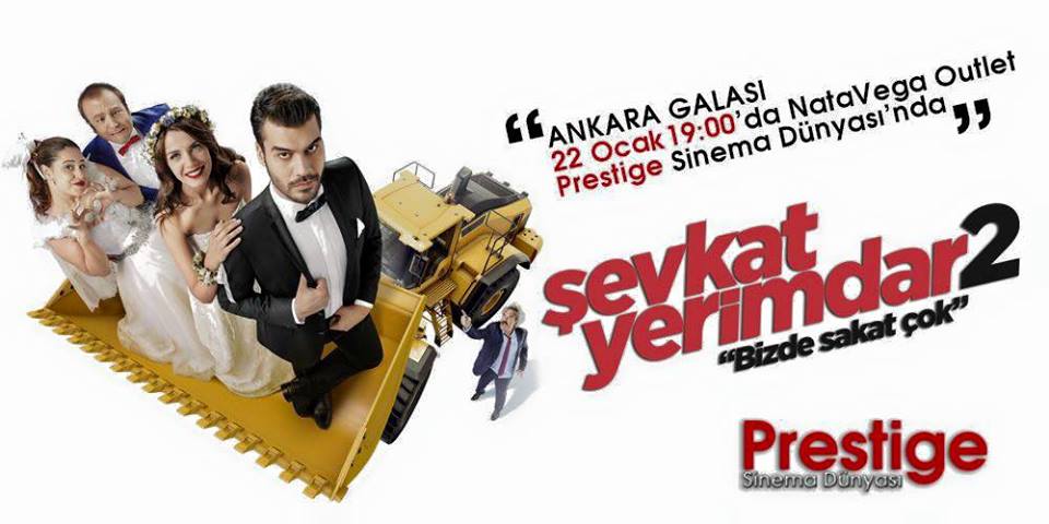 sinemakurdu01's tweet image. Bugün vizyona giren Şevkat Yerimdar 2'nin Ankara galası, bugün(22 Ocak), oyuncuların katılımıyla NataVega Outlet'de.