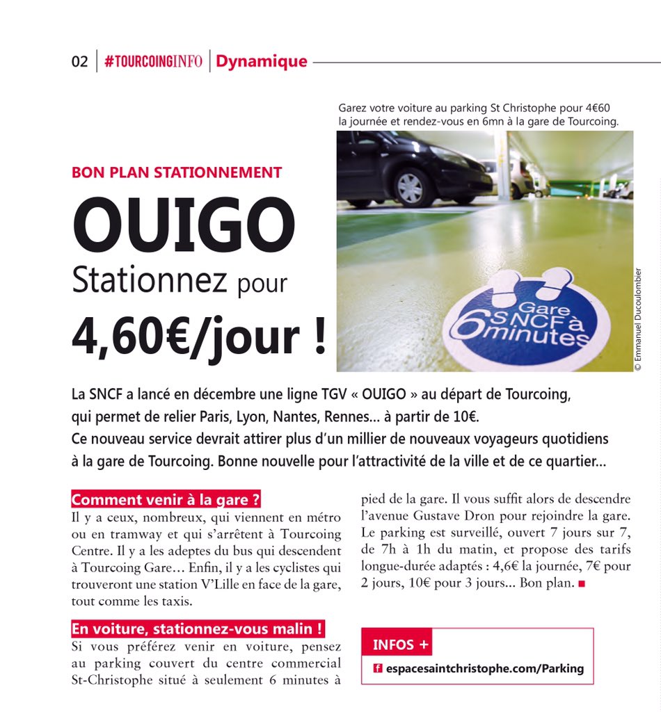 Gerald Darmanin On Twitter Stationnement Et Ouigo A Tourcoing Train Https T Co Ag3qeasb9w