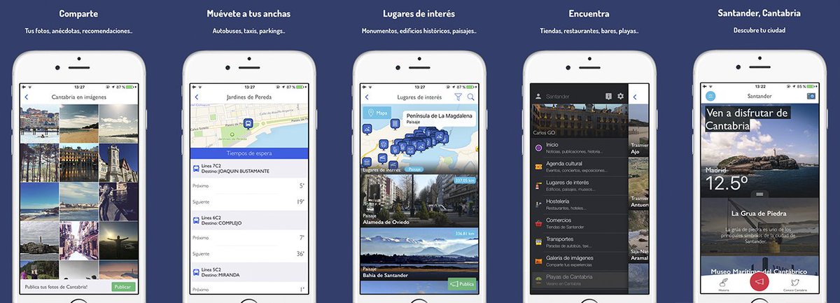 santander_app's tweet photo. @Santander_app: disfruta de #Santander y #Cantabria con nosotros
#GRATIS en la @AppStore: https://t.co/HfGEm1Dj2H 📱😃 https://t.co/Y0dXi9K6r2