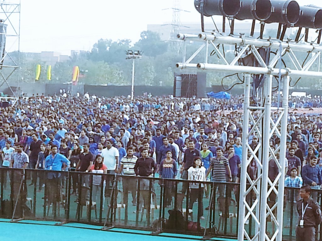 CapgeminiIndia's tweet photo. Cloudy weather but we're going strong! #Jashn2016 rehearsals have begun! #MyJashn2016 #LifeAtCapgemini https://t.co/RZp5L7XqCY