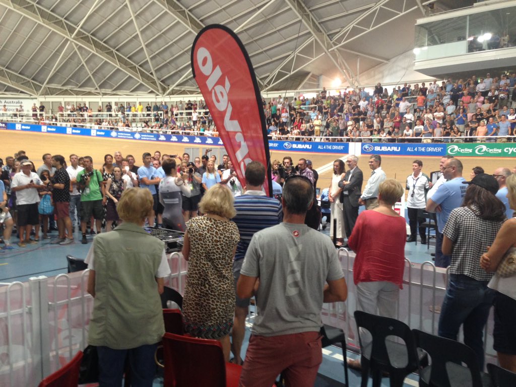 A pleasure to be part of your performance <a href="/Bridie_OD/">Dr Bridie O’Donnell</a> #UCIHourRecord support from around the globe <a href="/BrianCooksonUCI/">Brian Cookson</a>