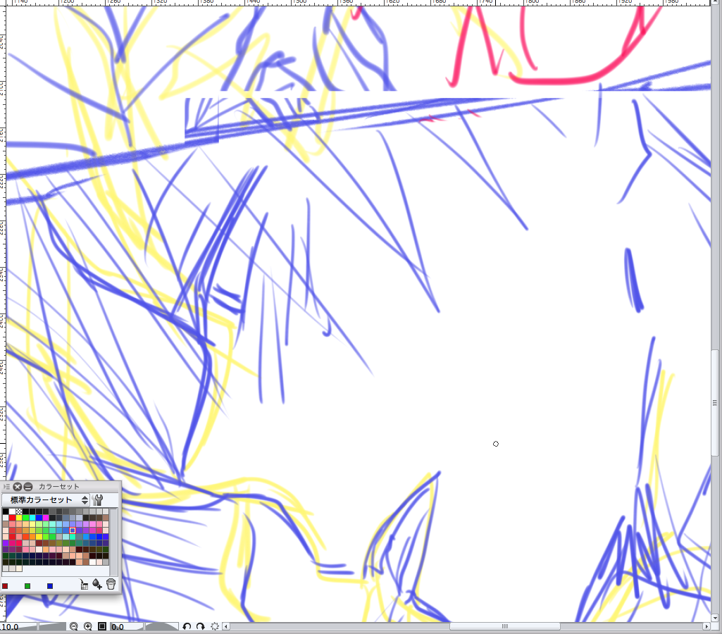 ※ほのかにあれな絵でごめんなさい  驚く程色気がない。 