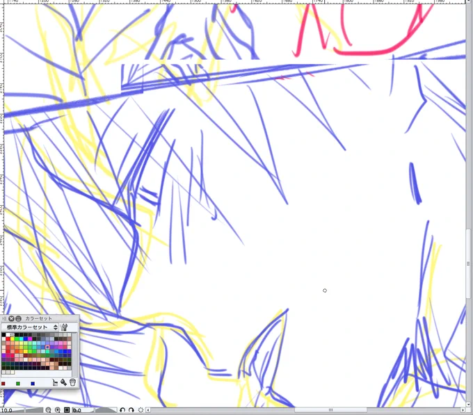 ※ほのかにあれな絵でごめんなさい  驚く程色気がない。 