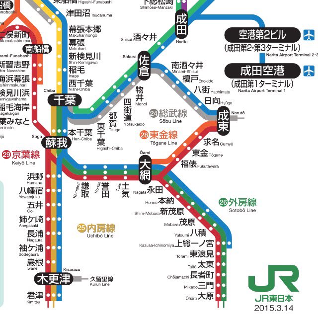 線 図 京葉 路線