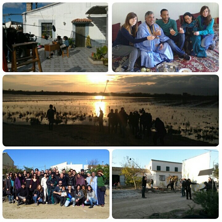 Imatges de La Millor Opció que explica el drama d'un Sahrauí a Catalunya, on vaig portar #maquillatge i #perruqueria