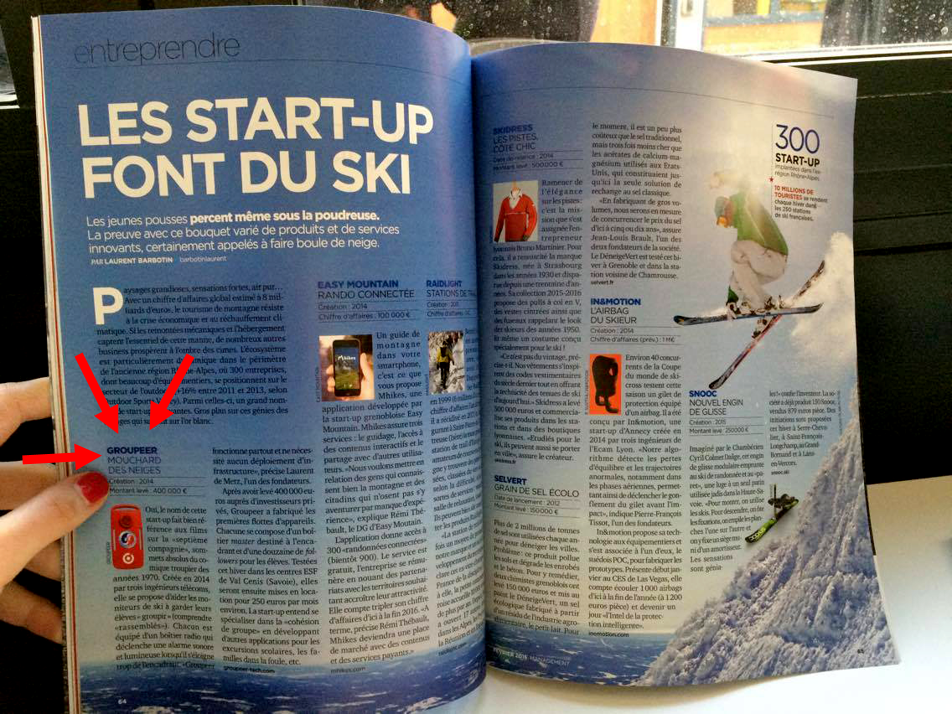 GroupeerTech's tweet photo. Nouvel article #Groupeer au ski ! Un grand merci @ManagementMag ! 😀 https://t.co/igfmd63AGj