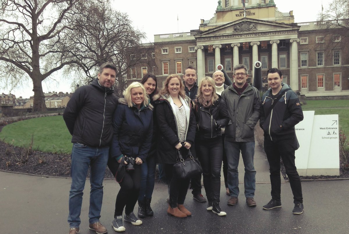 Instinctivhq's tweet photo. Inspiration tour at the @I_W_M https://t.co/ykWfrjQfJJ