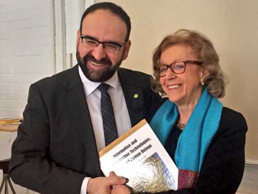 MehmetKaplan's tweet photo. Invigning av Gunilla Bradley center för digitala affärer @Linneuni #Kalmar Prof. emerita Bradley inspirerade alla! https://t.co/i6QhdJ9eZF