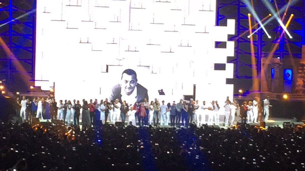 Maureen_Jurek's tweet photo. Qu'est-ce qu'on l'aime cette bande d'Enfoirés ! 👌🏼 Merci pour tout ! Et bravo ! 👏🏼🙏🏼@PatrickBruelOff, @LoriePester.❣ https://t.co/WjXROpbD9h