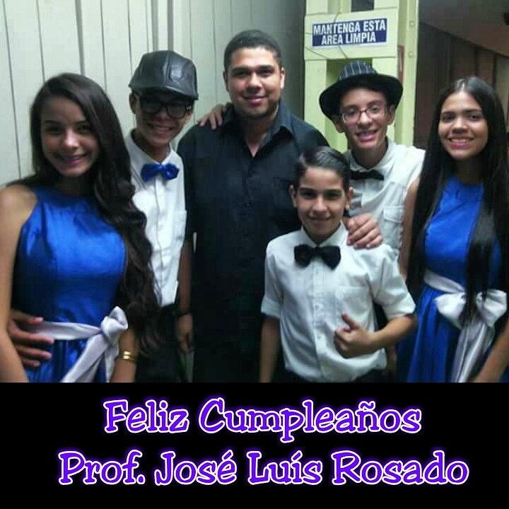 Deseamos un Feliz Cumpleaños a nuestro Prof. José Luis Rosado. Para él nuestros mejores deseos. <a href="/NUCLEOMETRO/">NUCLEO METRO DE MCBO</a>