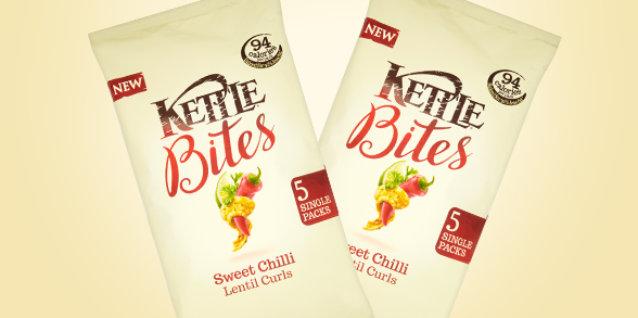 KETTLEChipsUK's tweet photo. Do you want to try the new KETTLE® Bites Sweet Chilli Lentil Curls? RT to #win. T&amp;Cs apply: https://t.co/WWlTJcUDM2 https://t.co/4KdJ91WOGa