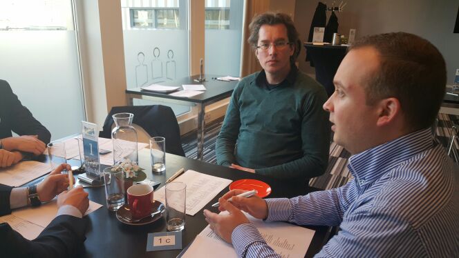 Bijzondere Meet&amp;Match vanochtend in Roermond. Mooie verhalen van echte onderemers. Business is mensenwerk.