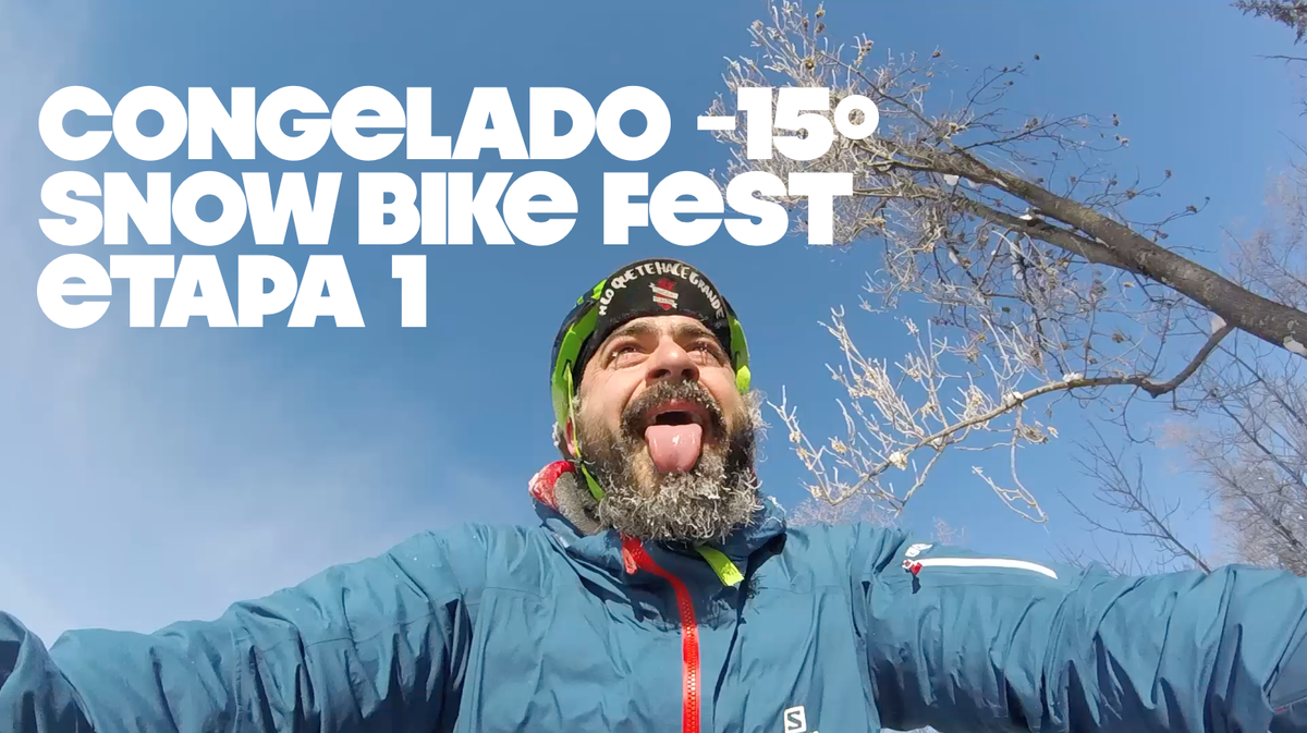 valentisanjuan's tweet photo. [vídeo día]: ETAPA 1 SNOW BIKE: carrerón a -15º, con un puertaco de 10KM y dedos congelados https://t.co/ci3Fx4DYJH https://t.co/OQZFgP9TMy